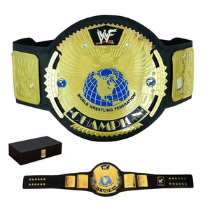 Nuevo Cinturón de Campeonato Big Eagle Attitude Era para Adultos, Material de Cuero Vacuno de 2MM con Logotipo Grabado y Hebilla de Aleación - Product Image 6