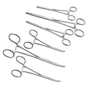 Pinces hémostatiques à boucle large pour moustiques, en acier inoxydable, modèle REEAX RE-HMF-613, instrument chirurgical de classe I certifié CE - Product Image 1