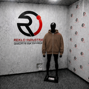 Nouveau sweat à capuche zippé marron oversize de qualité supérieure, en molleton délavé avec motif, style streetwear, confort optimal, doux et chaleureux, French Ter - Product Image 3