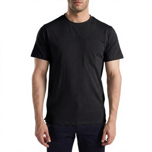 เสื้อยืดคุณภาพสูง 100% ผ้าฝ้ายเจอร์ซีย์ ทรงหลวม สีพื้น สไตล์ลำลอง คลาสสิก เป็นมิตรกับสิ่งแวดล้อม ระบายอากาศได้ดี ขายส่ง - Product Image 5