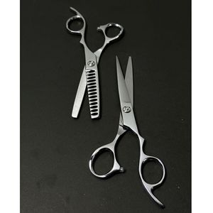 Ciseaux de coiffure ergonomiques pour droitiers 440c, ciseaux professionnels de salon, acier inoxydable 440c, coupe de précision sécurisée - Product Image 4