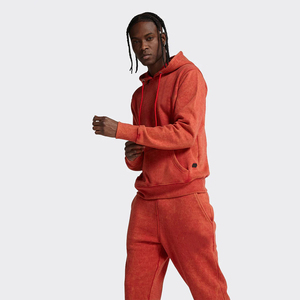 Sweat à capuche unisexe en polaire respirant et léger, style streetwear vintage, personnalisé, pour homme, hiver, effet délavé - Product Image 2