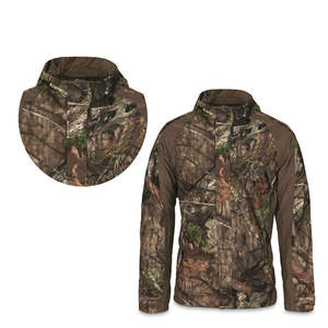 Vestes de chasse, design OEM et haute qualité, coupe-vent résistant au froid pour la chasse en plein air, avec capuche. - Product Image 3