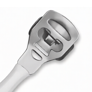 Foot Callus Shaver Hard Skin Corn Remover White Stainless Steel Pedicure Tool with 10 Replacement Blades Foot Care Device - Product Image 4