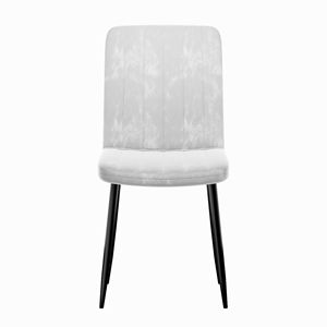 Set Moderno di 4 Sedie da Pranzo per Cucina e Sala da Pranzo con Seduta Imbottita e Gambe in Metallo per Casa - Product Image 5