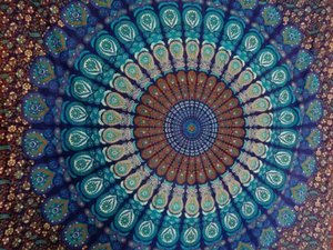 Manta de Playa de Algodón de Alta Calidad con Diseño de Mandala Hindú, Elefante, Estilo Hippie Bohemio, Lavable, Tapiz Impreso para Colgar en la Pared, Personalizable - Product Image 2