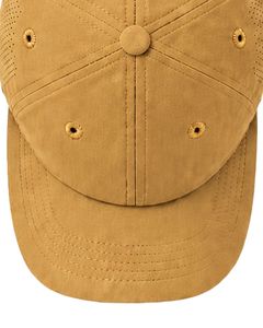 Casquette de baseball sportive respirante Golden Mustard avec sangle réglable, légère, séchage rapide, pour course en extérieur, gym, usage décontracté, qualité supérieure - Product Image 5