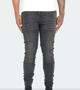 Pantalones Vaqueros de Mezclilla para Hombre, Corte Relajado, Casuales, de Pierna Recta, Lavado Suave, Cinco Bolsillos, Ropa Urbana Personalizada - Product Image 3