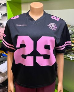 Camiseta de Fútbol de Malla Transpirable de Secado Rápido con Impresión Sublimada Personalizada OEM y Diseño Bordado para Aficionados de Equipos Nacionales - Product Image 4
