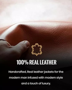 Stylish Coated Breathable Trucker <b>Leather</b> <b>Jackets</b> Wholesale Deals Heavy Duty Hooded Vintage Solid Pattern <b>Men</b> Stand Collar Front - Product Image 1