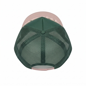 Gorra de Béisbol Verde y Rosa con Malla y Letra de Chenilla, Visera Curva, Venta al Por Mayor, Logotipo Personalizado, Alta Calidad, OEM, ODM, MOQ Bajo, Unisex, Casual - Product Image 6