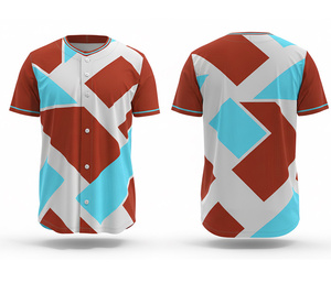 Lightweight Moisture Wicking <b>Baseball</b> Jersey with Custom Logo & Numbers | Breathable Polyester Base - Product Image 5