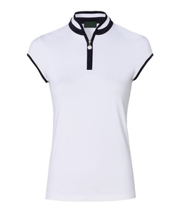 Polo de luxe pour femme, couleur unie, à manches courtes, idéal pour le golf – Meilleure vente - Product Image 6