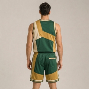 Tenues de basketball, vêtements de sport, uniforme de basketball personnalisé à un prix raisonnable avec des shorts d'été pour le basketball - Product Image 2