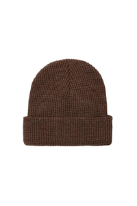 Gorro de Punto Acrílico Marrón Unisex, 100% Acrílico, con Borde Plegado, Casual, para Invierno, para Adultos - Product Image 5