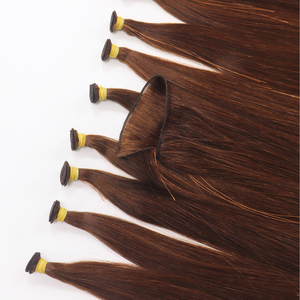 Vendeurs de cheveux Remy en gros trame d'extension de cheveux humains 100% cheveux vierges alignés sur les cuticules faisceau de cheveux bruts non transformés - Product Image 5