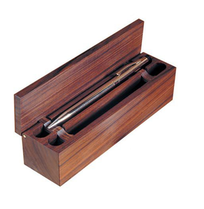 Wood Pen Case And Stand Eco Friendly Safety Gift Craft Office School Supplies Handicraft Wood Pen Holder - Product Image 5