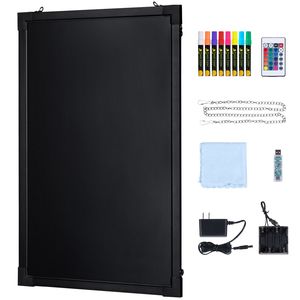 Lavagna Luminosa LED 24x16 Pollici, Effetto Neon, Cancellabile, per Menu, Disegni e Messaggi - Product Image 1