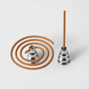 Mini porte-encens en laiton multi-styles, brûleur d'encens portable pour la décoration intérieure, la méditation, le temple, cadeau personnalisable - Product Image 4