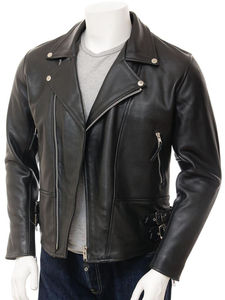 Professional Made Genuine Cowhide Leather Wholesale Hot Selling High Quality <b>Light</b> Weight Best Design 2026 <b>Men</b> Leather <b>Jackets</b> - Product Image 5