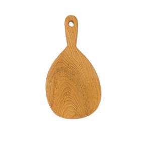 Bloc à découper en bois de teck de pong d'origine indonésienne Design naturel pour la cuisine - Product Image 2