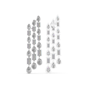 Boucles d'oreilles en or massif 14K 9K 10K 18K avec diamant de laboratoire 8,67 carats IGI RJC ODM OEM Fabricant de bijoux fins éthiques EA502430 - Product Image 4