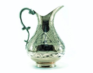 Carafe à eau en cuivre style rustique, carafe à eau en cuivre ambiance campagnarde, carafe à eau en cuivre couleur unie, prix usine de gros, article carafe en cuivre - Product Image 3