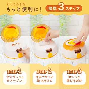 Distributeur de lingettes humides en plastique avec couvercle, motif personnage de dessin animé populaire du Japon, pour 80 lingettes – Emballage de lingettes humides - Product Image 4