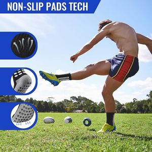 <b>Grip</b> <b>Socks</b> Soccer Good Seller Men's Sports <b>Socks</b> Football Wholesale Anti-slip Soccer <b>Socks</b> - Product Image 5