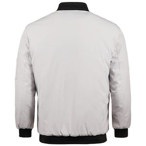 AMERICAN TRENCH CLOTHING <b>Mens</b> Stand Collar <b>Thin</b> Vintage Casual Spring Bomber <b>Jacket</b> Zip Front Logo Windproof Waterproof - Product Image 5
