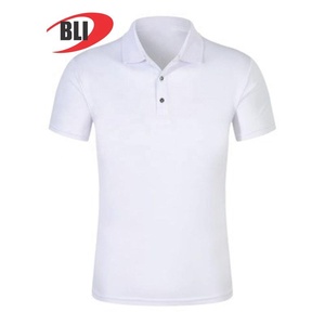 Chemises de sport décontractées pour hommes de haute qualité, coupe ajustée, col rond, manches courtes, séchage rapide, 100% coton - Product Image 2