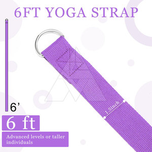 Sangles de yoga en gros, équipement de sécurité pour le fitness, livraison directe d'usine - Product Image 6