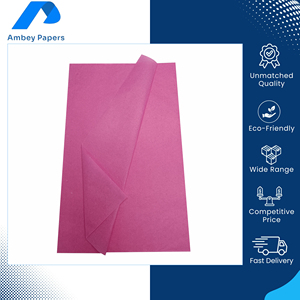 Wholesale Supplier of Standard Quality Smooth Finish 18-80 GSM Wood Pulp Colored <b>Tissue</b> <b>Paper</b> for Packaging & Printing Use - Product Image 4