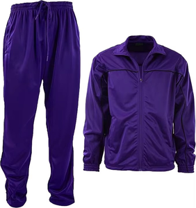 Custom <b>Men</b> Reflective Embroidery Logo Waterproof Plus Size Windbreaker Tracksuit <b>Lightweight</b> Polyester Zip <b>Jacket</b> Pants Set - Product Image 4