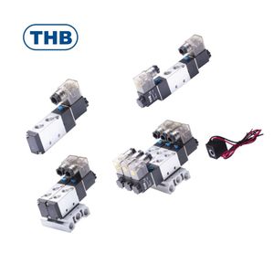 วาล์วนิวเมติกอลูมิเนียมอัลลอยด์ 5 ทาง 2 ทิศทาง ขนาด 1/4 นิ้ว 5 พอร์ต พร้อมการรับประกัน 1 ปี - Product Image 5