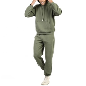 Survêtement de sport pour homme OEM, vêtements de sport en molleton brossé doux, tenue d'entraînement athlétique, tenue de gym pour homme - Product Image 6