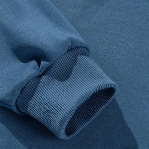 Sweat à capuche entièrement zippé personnalisé – 100 % coton molletonné de qualité supérieure, couleur unie, fermeture éclair intégrale, coupe confortable, OEM et marque privée - Product Image 6