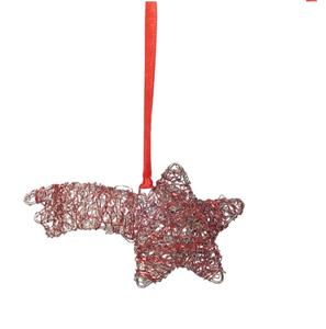 ของตกแต่งวันหยุดแบบแขวน Double Star สไตล์โมเดิร์น ประดับด้วยลูกปัด กันน้ำ ขนาดสั่งทำได้ ผลิตจากโรงงานโดยตรง ทนทาน AB - Product Image 4