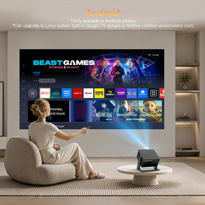 Projecteur de <span class=keywords><strong>cinéma</strong></span> C26C, best-seller, projecteur à mise au point automatique, projecteur de films personnalisé, 4k, Android intelligent, fabricant OEM, vente en gros - Product Image 4