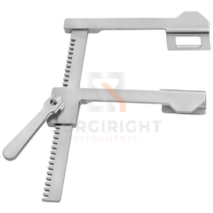 Espaciador de Costillas Pediátrico Finochietto de Acero Inoxidable, Instrumento Quirúrgico Ortopédico Blush Surgical (Modelo SI-OIS-0001 Personalizado) - Product Image 6