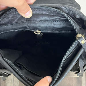 New Personalized Trendy Hand Tooled Leather Fringe Handbags Women Luxury Checkered Heart & Floral Printed Genuine <b>Shoulder</b> <b>Bag</b> - Product Image 6