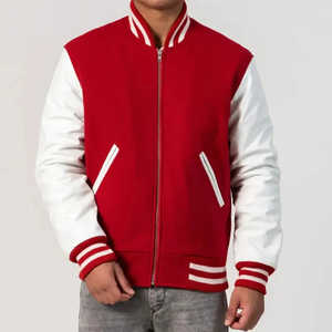 Chaquetas varsity de béisbol Chaqueta de exterior de alta calidad para hombre Chaqueta varsity personalizada OEM Diseño de chaqueta varsity para hombre - Product Image 5