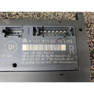 ECU และโมดูลคอมพิวเตอร์มือสองสำหรับรถยนต์ S-class รุ่น A2218702286 - Product Image 2