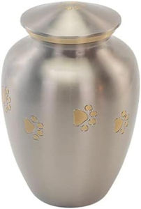 Hot Selling Brass Pet Cremation Urns Funeral Urns <b>For</b> Cat and Dog <b>Ashes</b> Handmade Burial Urns - Product Image 3