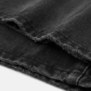 Pantalones Cortos de Mezclilla Personalizados OEM para Hombre, Estilo Casual de Pierna Ancha, Ropa de Marca Privada - Product Image 5