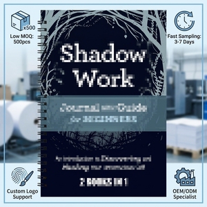 Diario de Trabajo con Sombras de Diseño Original y Guía para Principiantes, Cuaderno Espiralado para la Exploración del Consciente y el Inconsciente - Product Image 6