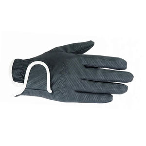 Gants d'équitation en cuir sur mesure confortables à porter - Durables, imperméables et antidérapants pour hommes avec logo et taille personnalisés - Product Image 4
