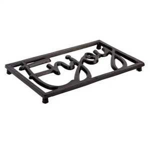 Posavasos de Metal con Diseño de Hoja de Monstera Negra, Resistente al Calor, para Ollas Calientes, Protector de Mesa - Product Image 6