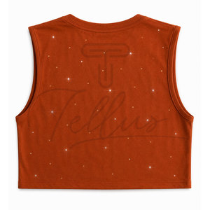 New Arrivals Breathable Women <b>Rhinestone</b> <b>crop</b> <b>top</b> Latest Style Women's <b>Rhinestone</b> <b>crop</b> <b>top</b> Available In all sizes - Product Image 2