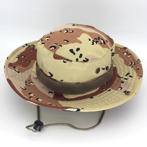 Sombrero de Pesca Tipo Bucket con Protección de Cuello Ajustable, Camuflaje, Táctico, de Corduroy, Tejido Impermeable de Grado Militar NIR - Product Image 3